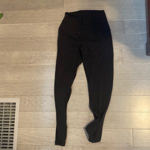 Lulu lemon black high rise leggings